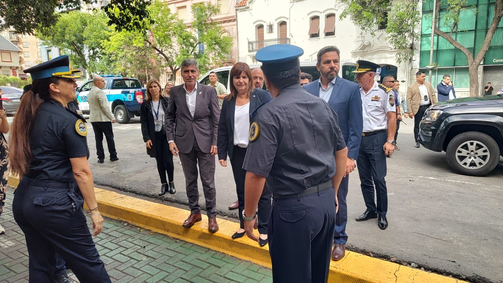 Patricia Bullrich llegó a Córdoba en medio de la lucha contra la