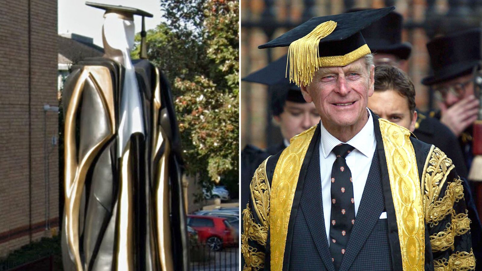 Possibly The Worst Artwork Ever Seen Prince Philip Statue To Be