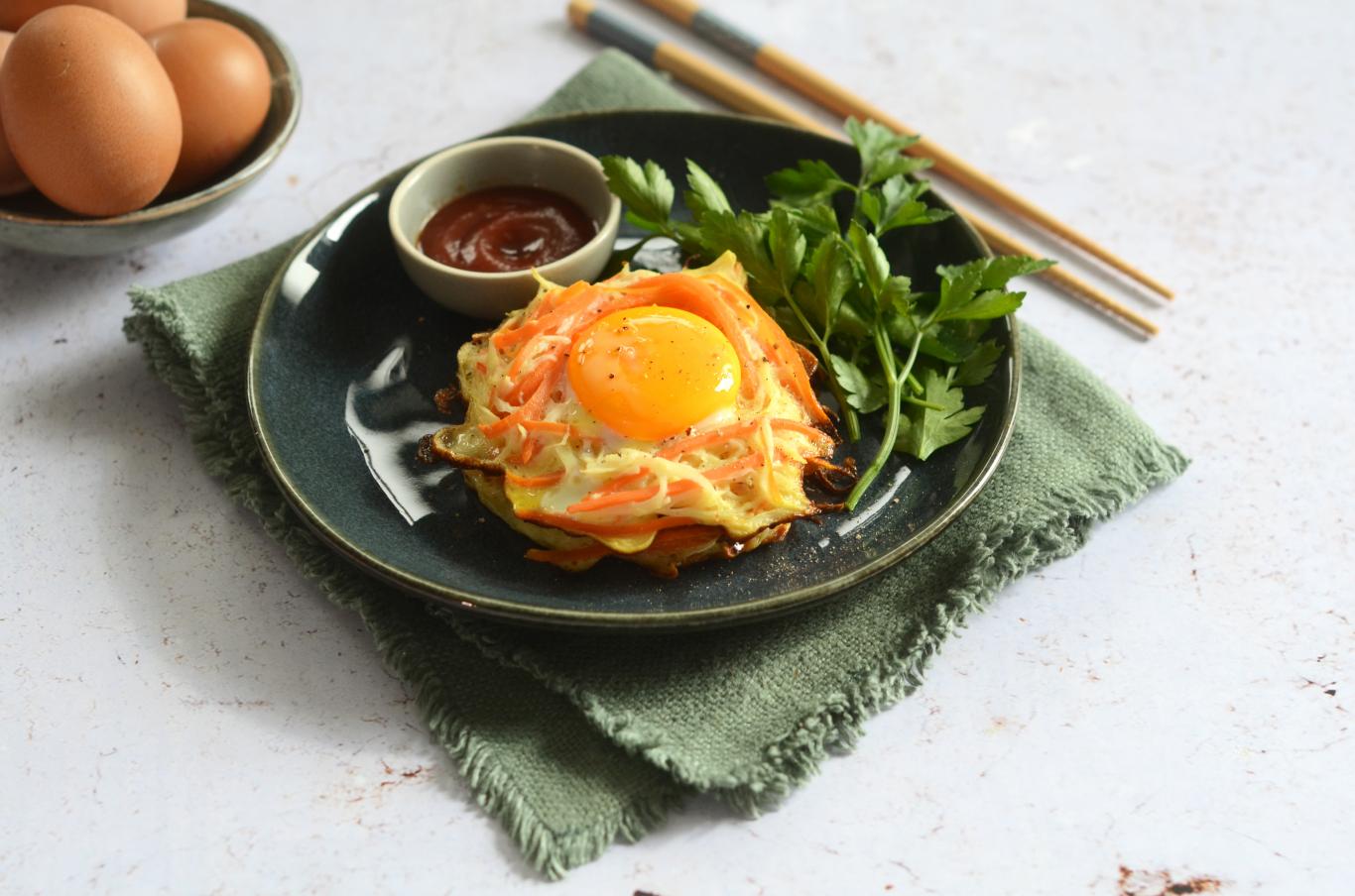 Entrée de Pâques cette recette facile de nid de légumes sera parfaite