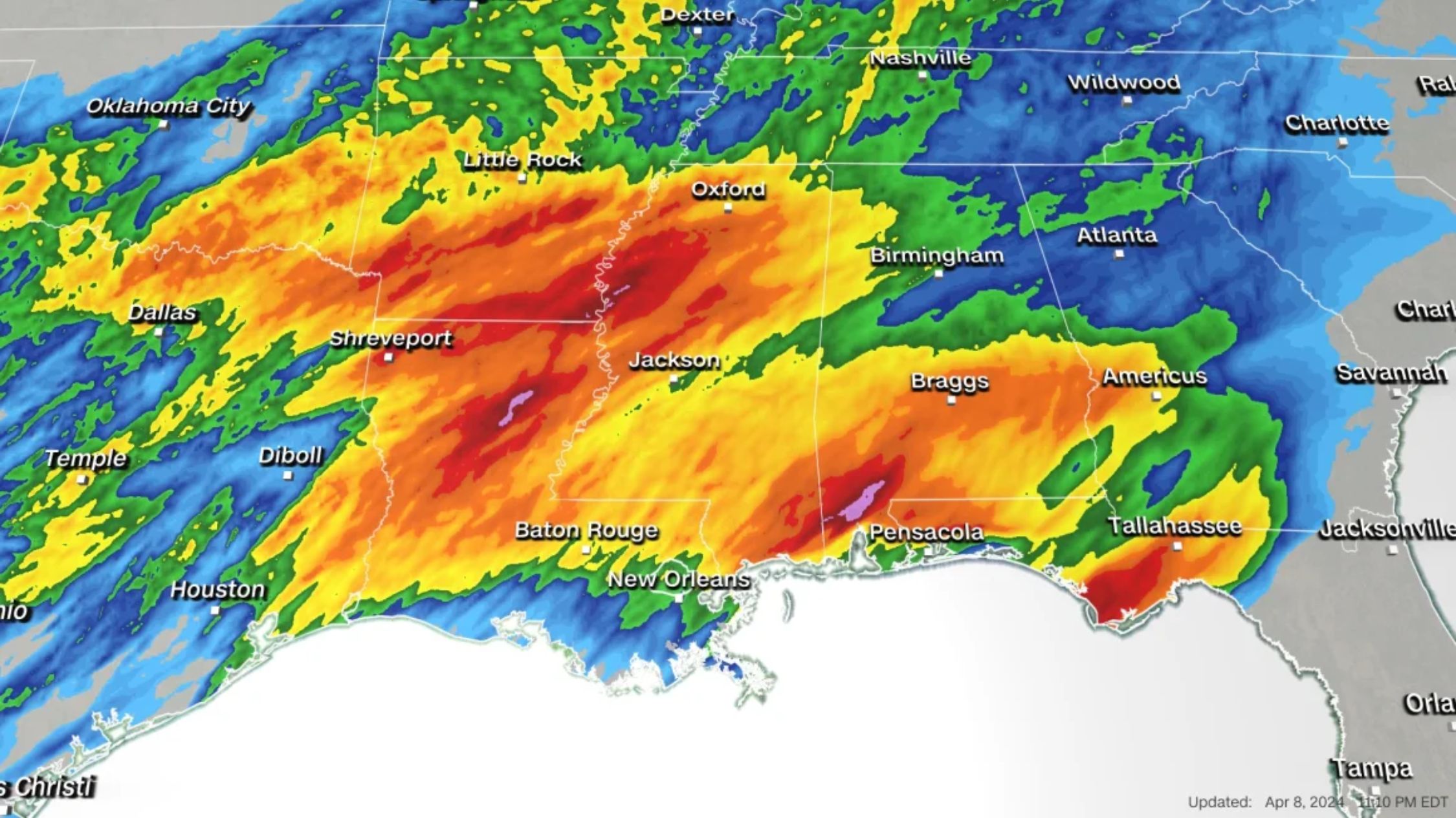 Tormentas Severas Amenazan Con Inundaciones Tornados Y Granizo En El