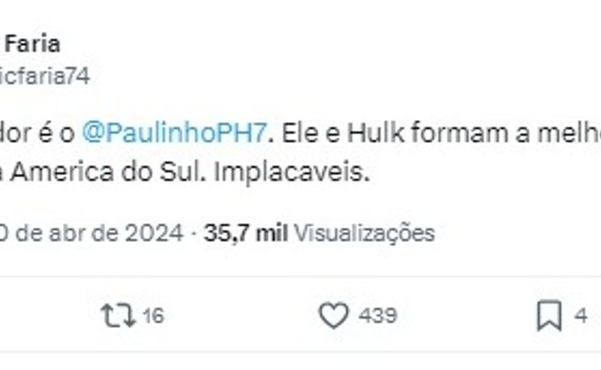 Eric Faria Deixa Cebolinha E Pedro De Lado E Aponta A Melhor Dupla De