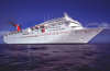 Woman fell overboard first cruise