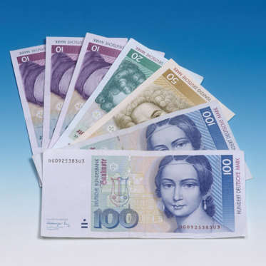 Deutsche Mark banknotes
