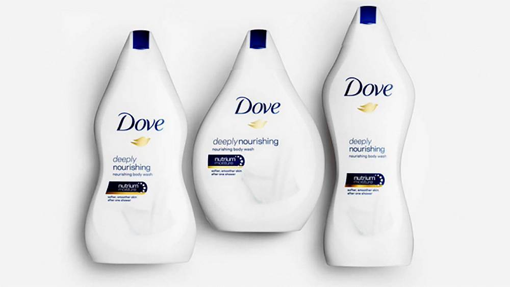 Dove's bizarre bottles spark hysterical