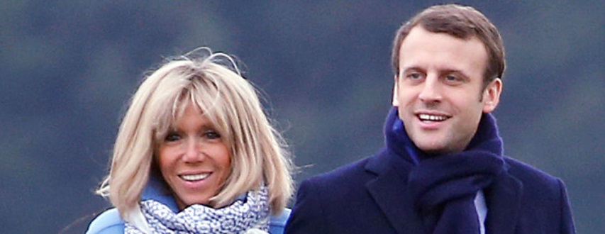 care much about Macron's marriage