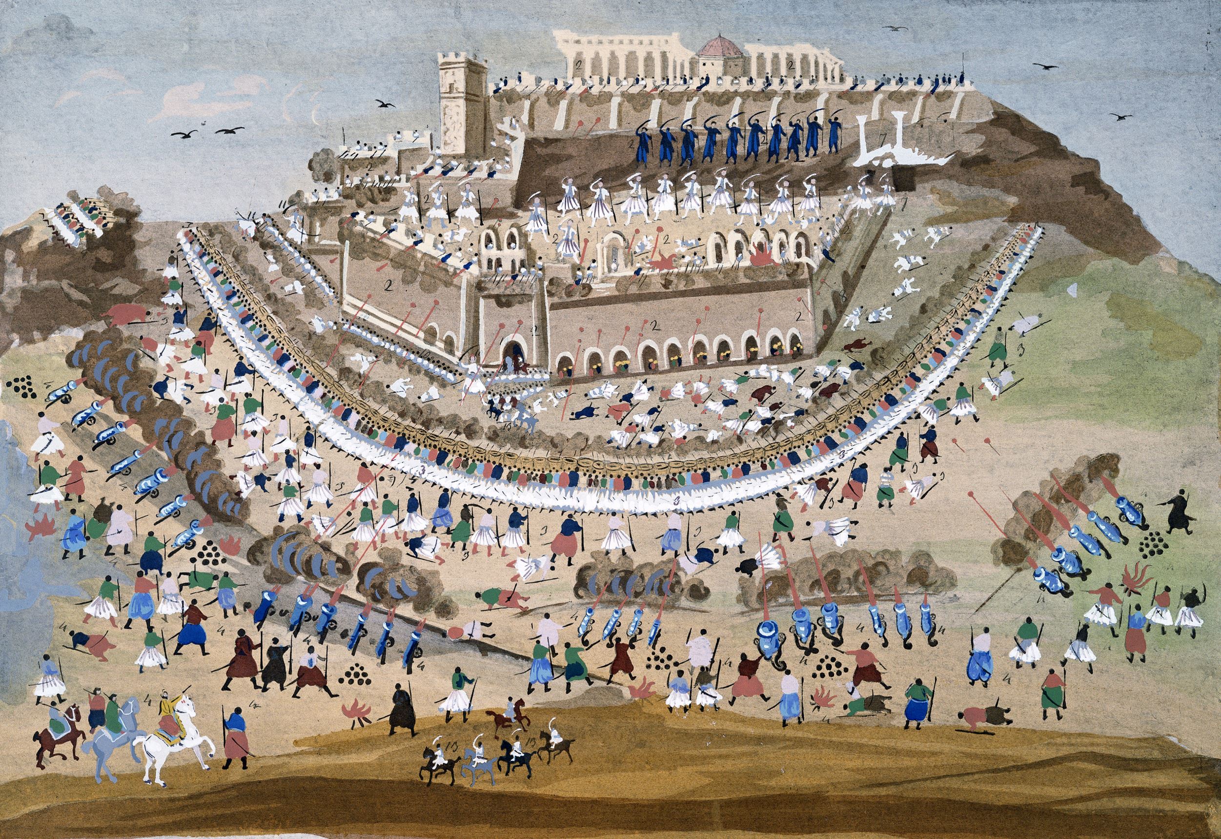 Today history: Athens falls Ottomans