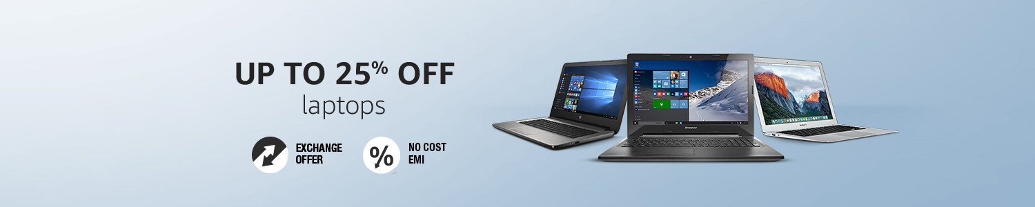 Hurry: Upto Laptops