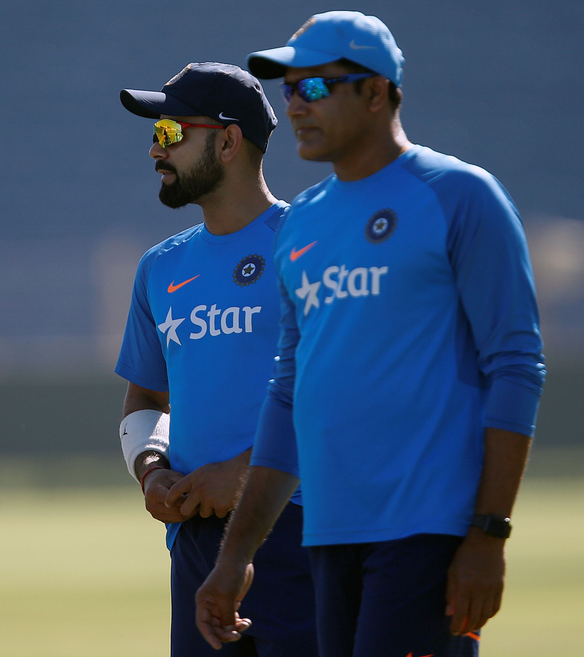Virat walked Anil arrived