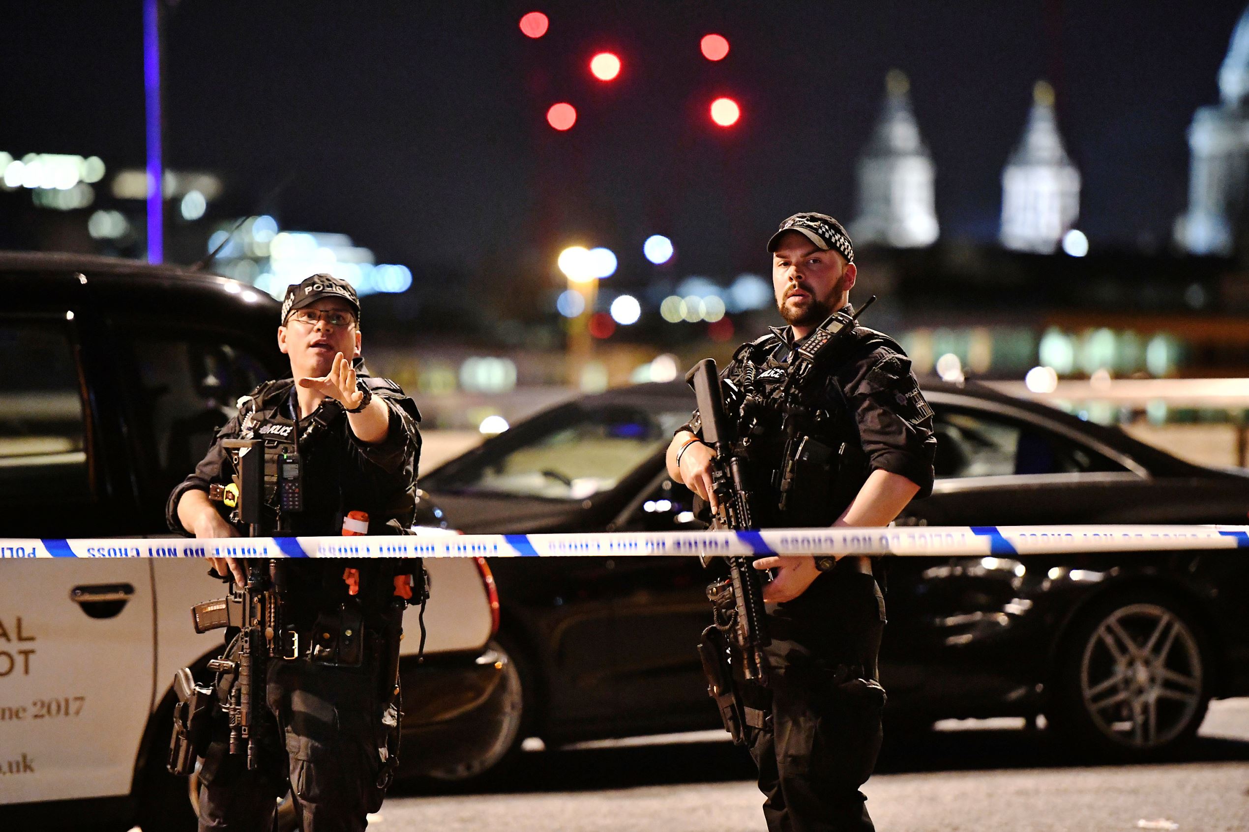 Images aftermath London terror attacks