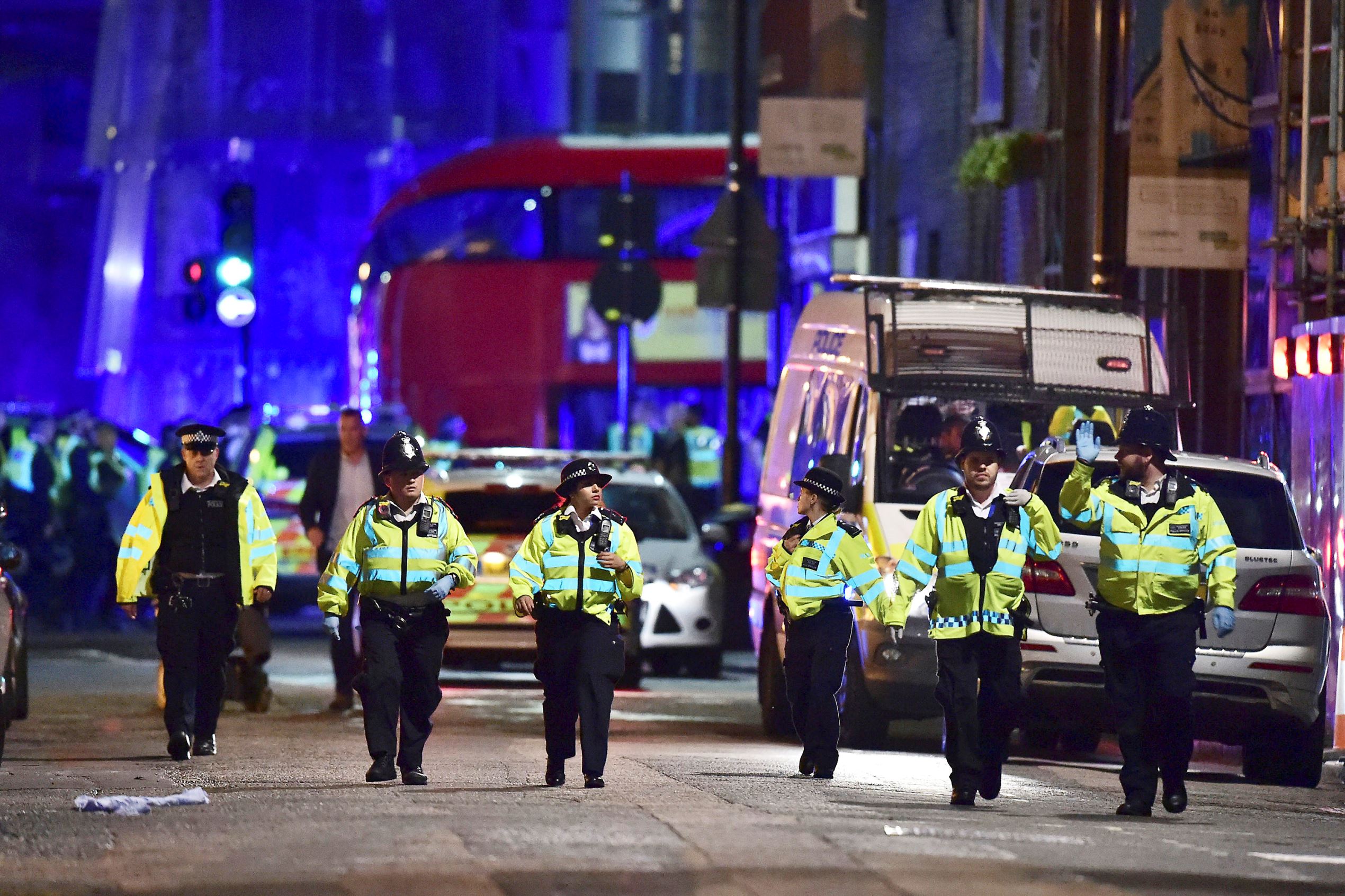Photos from London terror attacks