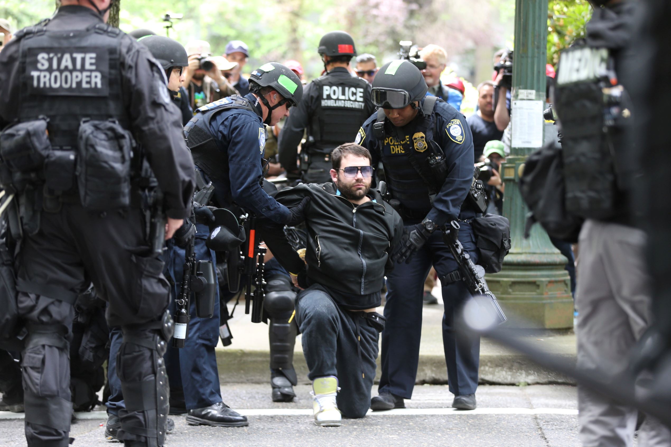 Arrests made Portland protests