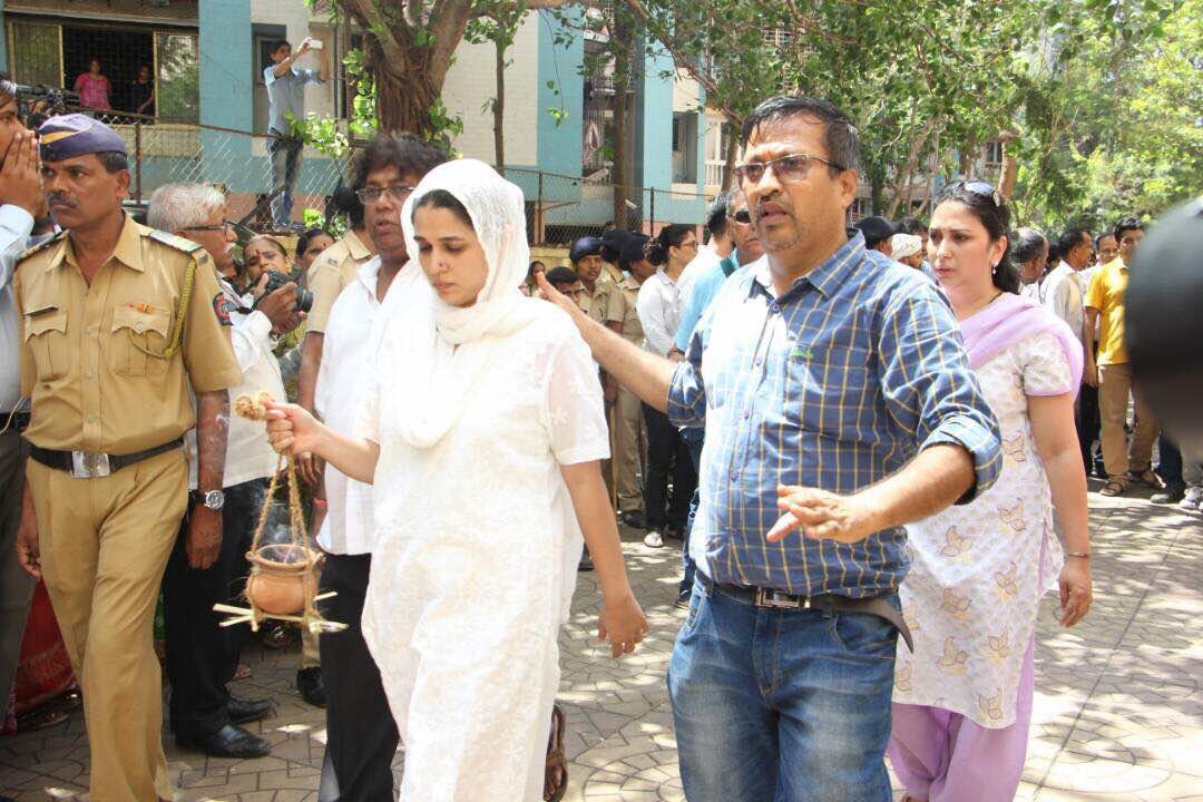 Reema Lagoo's funeral