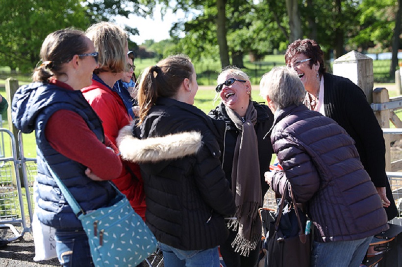Well-wishers gather outside church Pippa