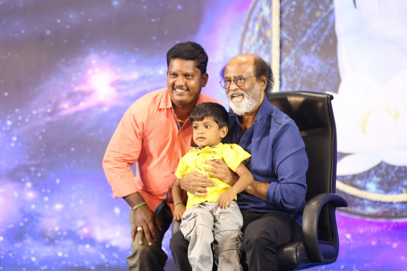 Photos: Rajinikanth meets fans Chennai
