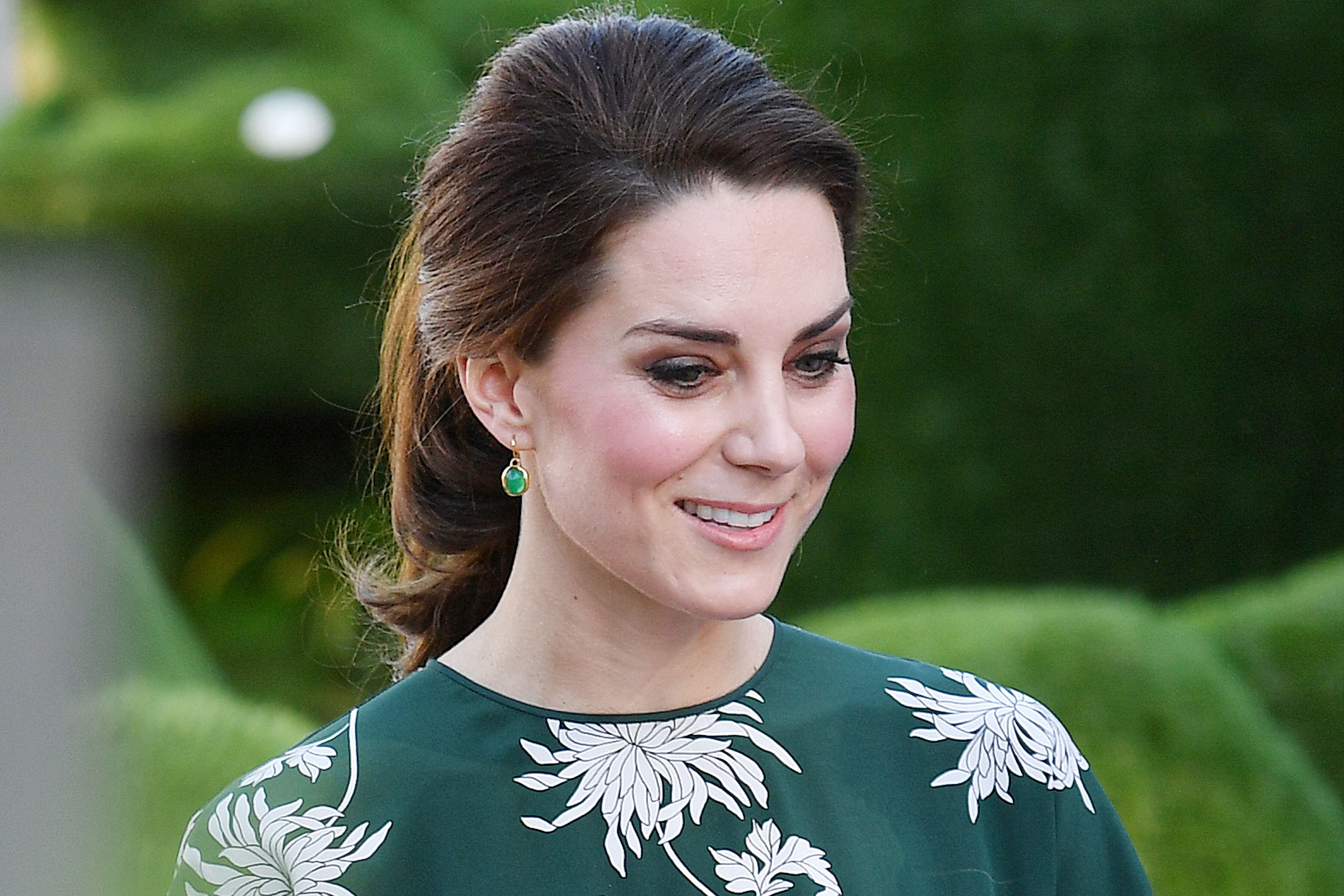 Kate steals show floral dress