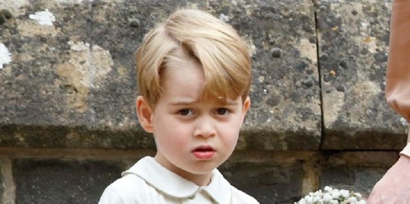 Here's Prince George crying Pippa's