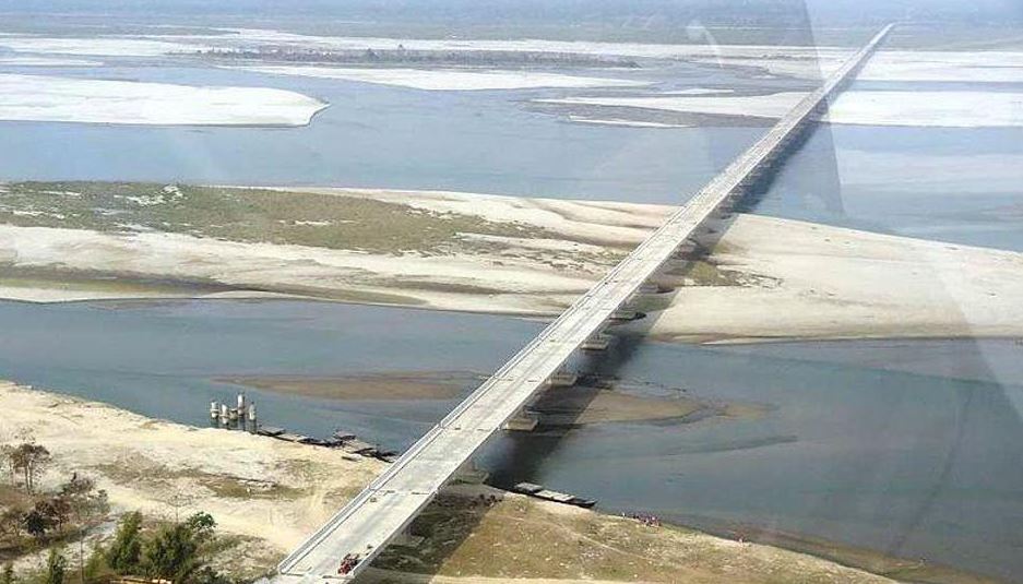 Modi inaugurates India's longest bridge