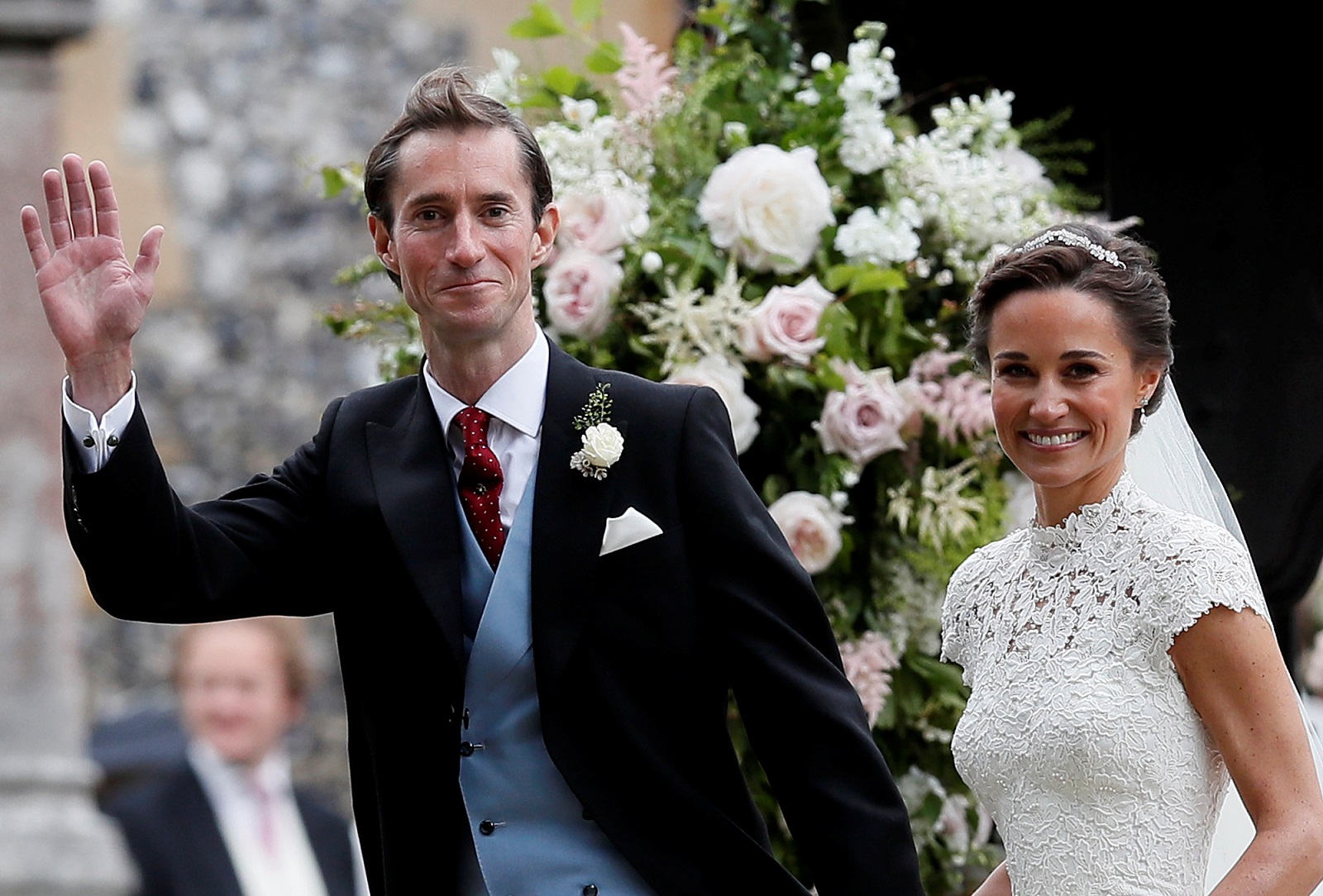 Pippa James Matthews' wedding favours
