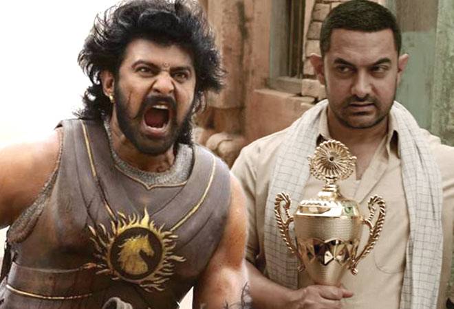 'Baahubali 'Dangal' collections: Race last