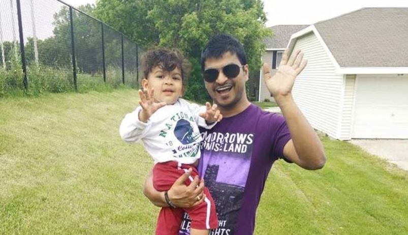 Bodies Andhra techie, son, likely
