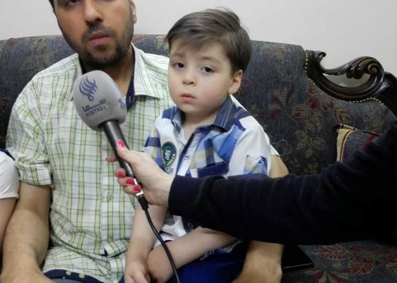 footage emerges Syrian gave face