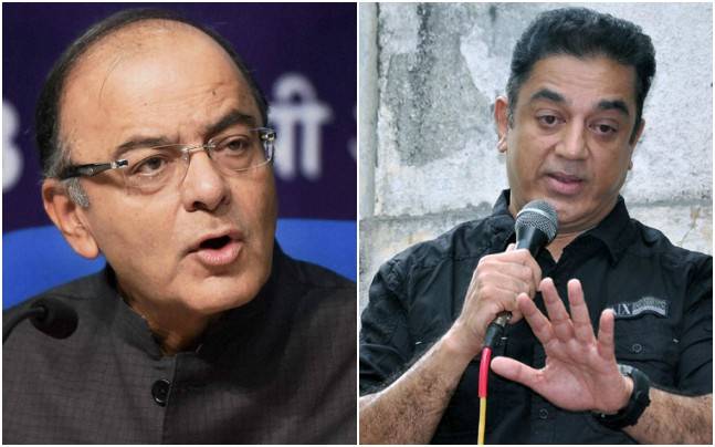 Kamal responds Jaitley's remarks