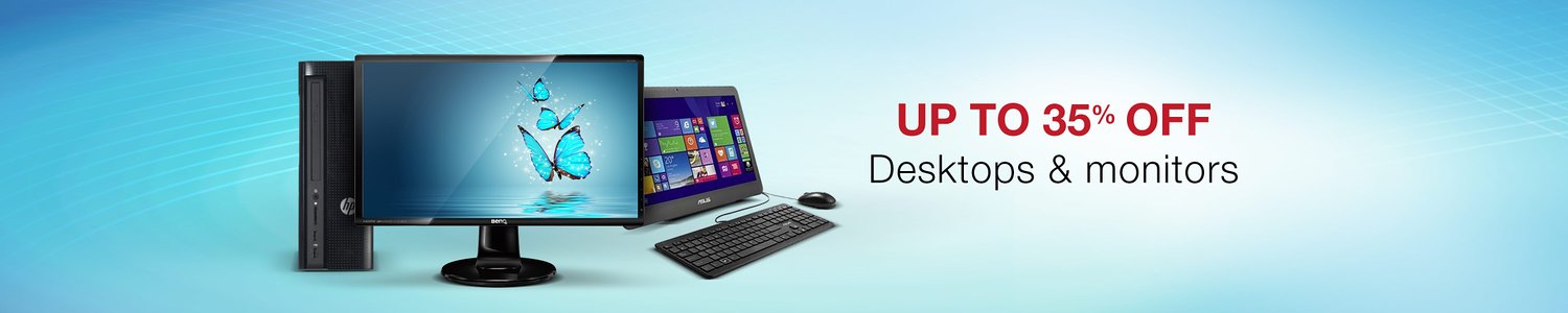 Hurry: Desktops & Monitors