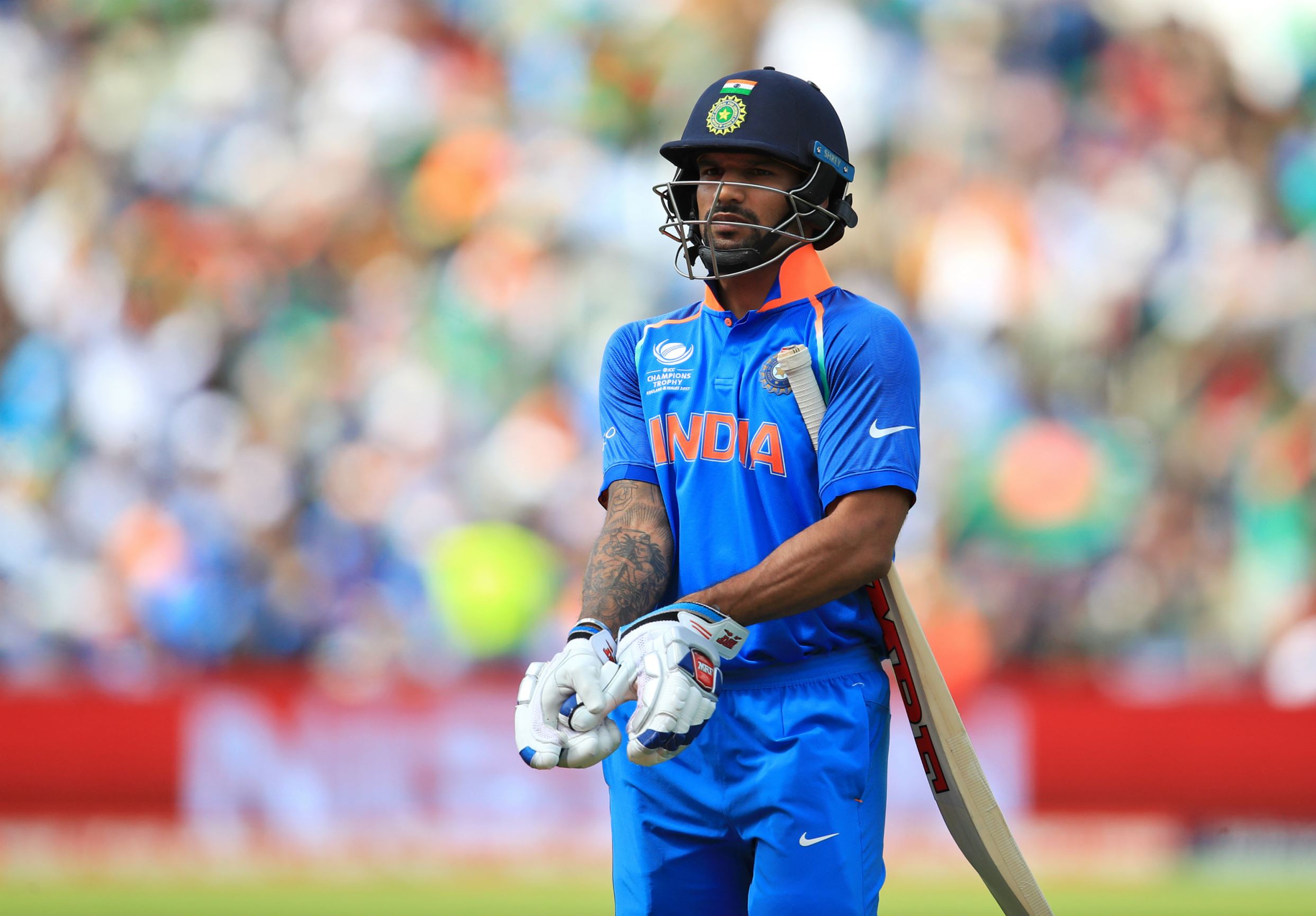 Shikhar Dhawan breaks Ganguly's record