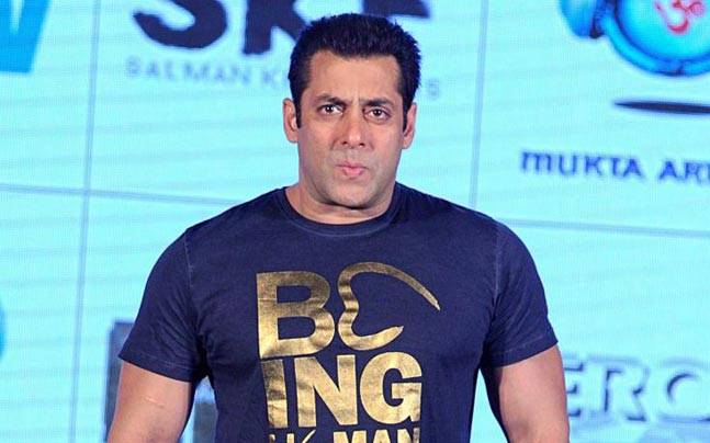 Salman reacts Being Human being