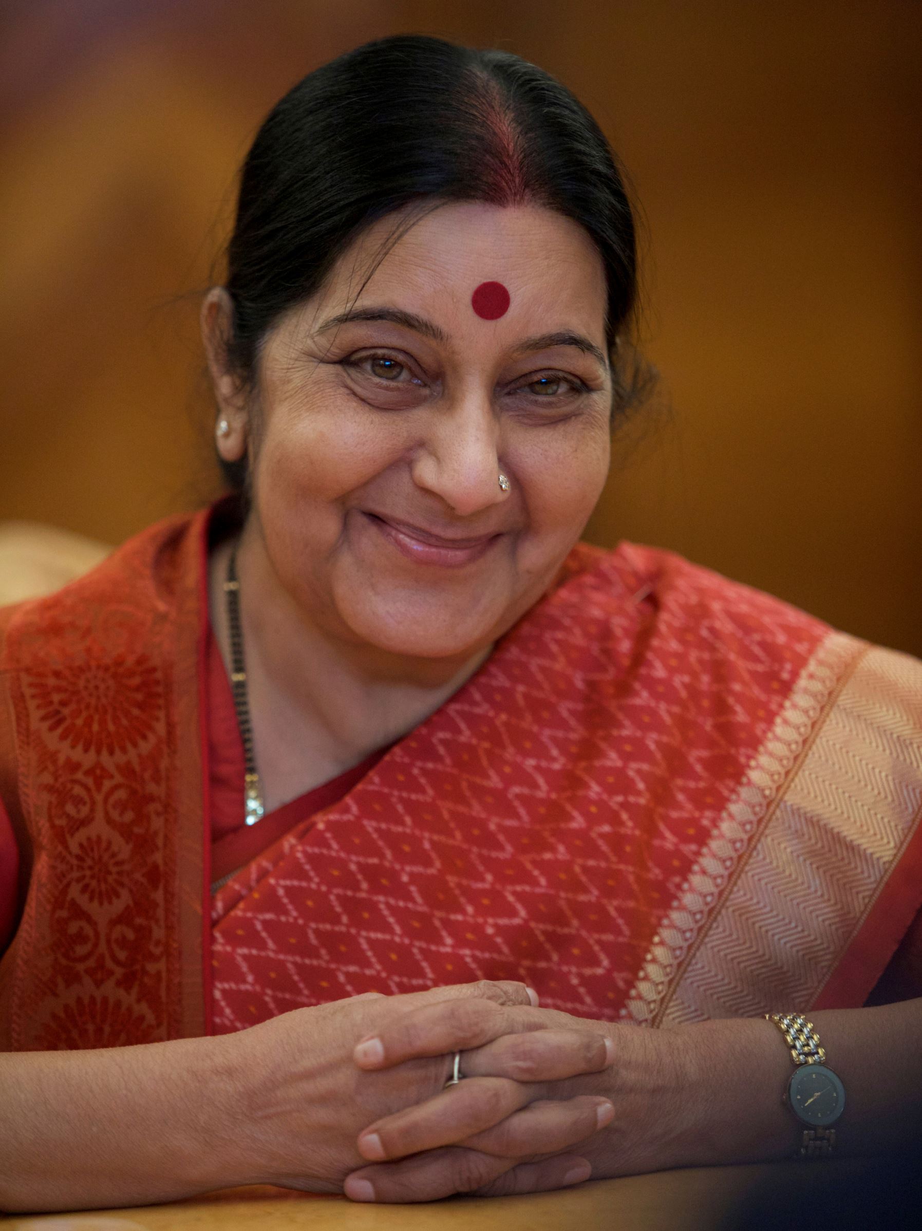 Sushma said this being Prez