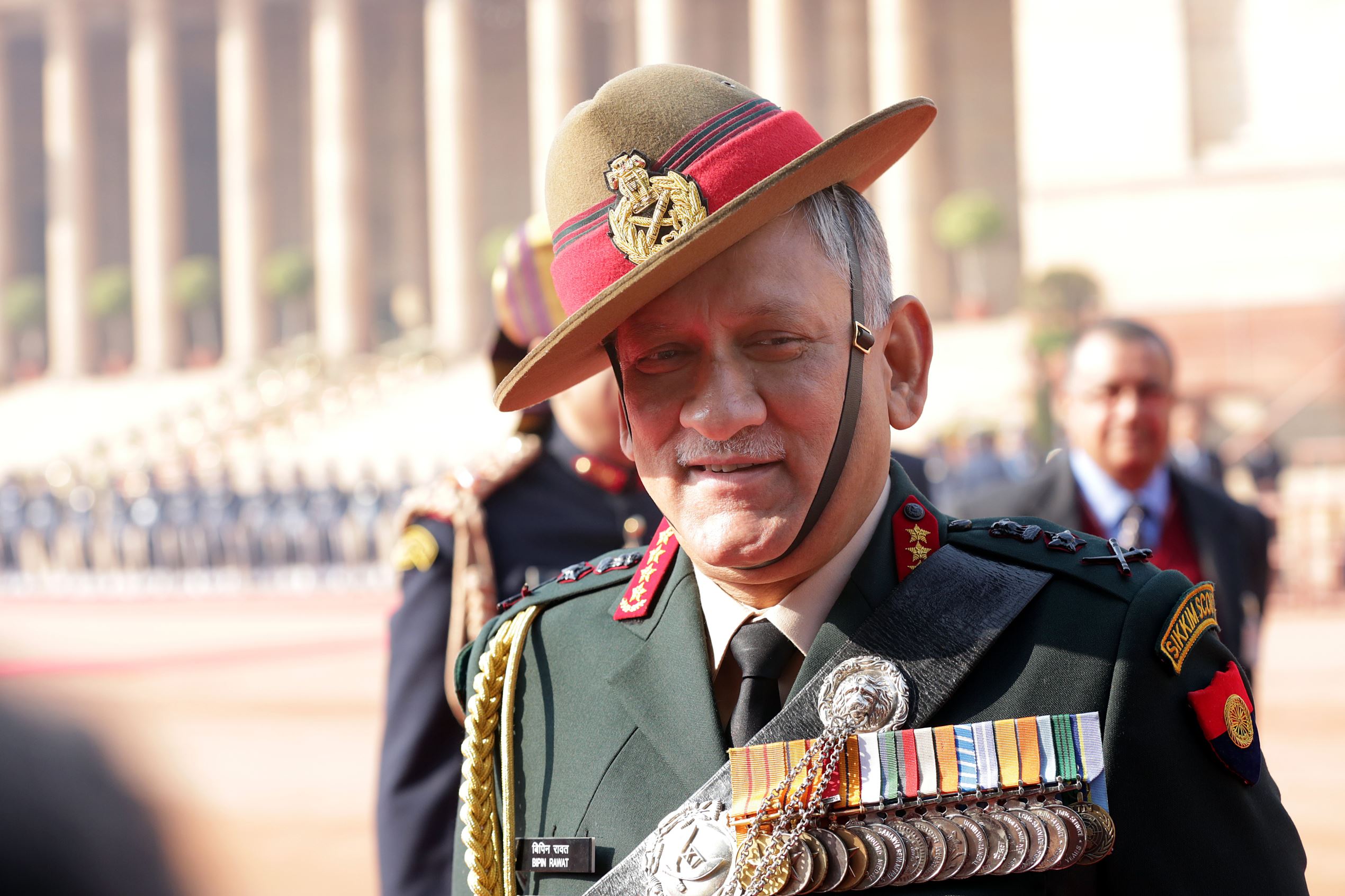 Rawat said this human shield