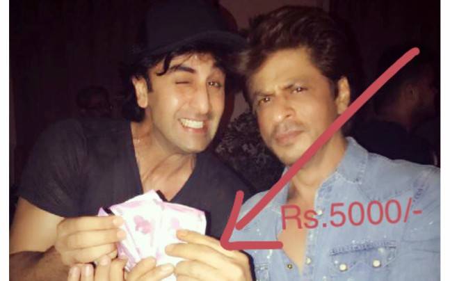 pic: just gave Ranbir 5000.