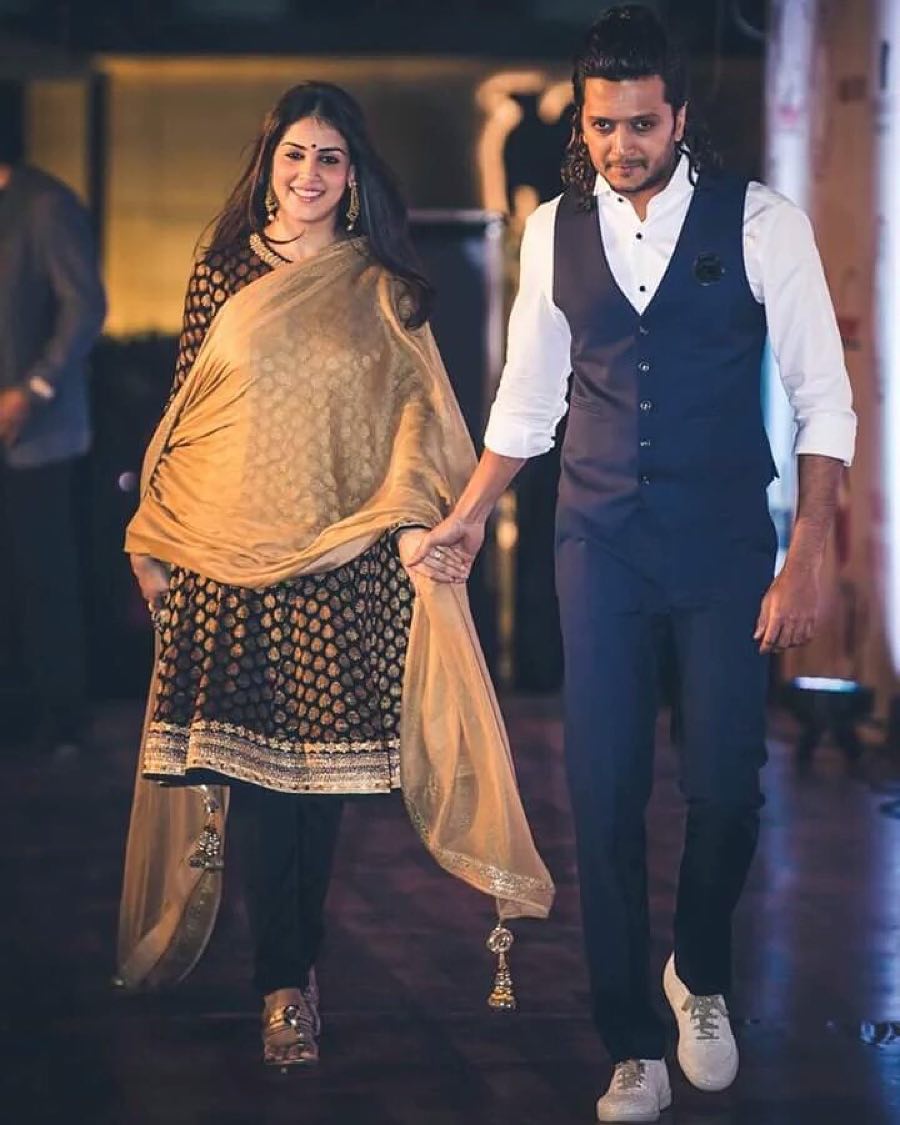 Riteish & Genelia's Insta posts