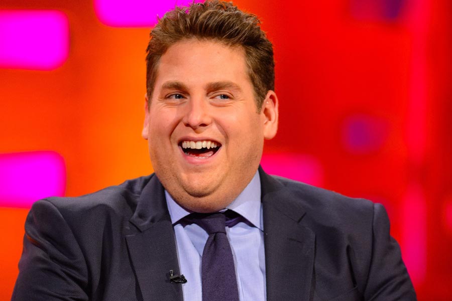 Jonah Hill unrecognisable shows bulging