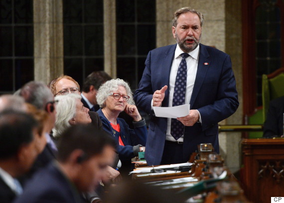 'It's called job': Mulcair hammers