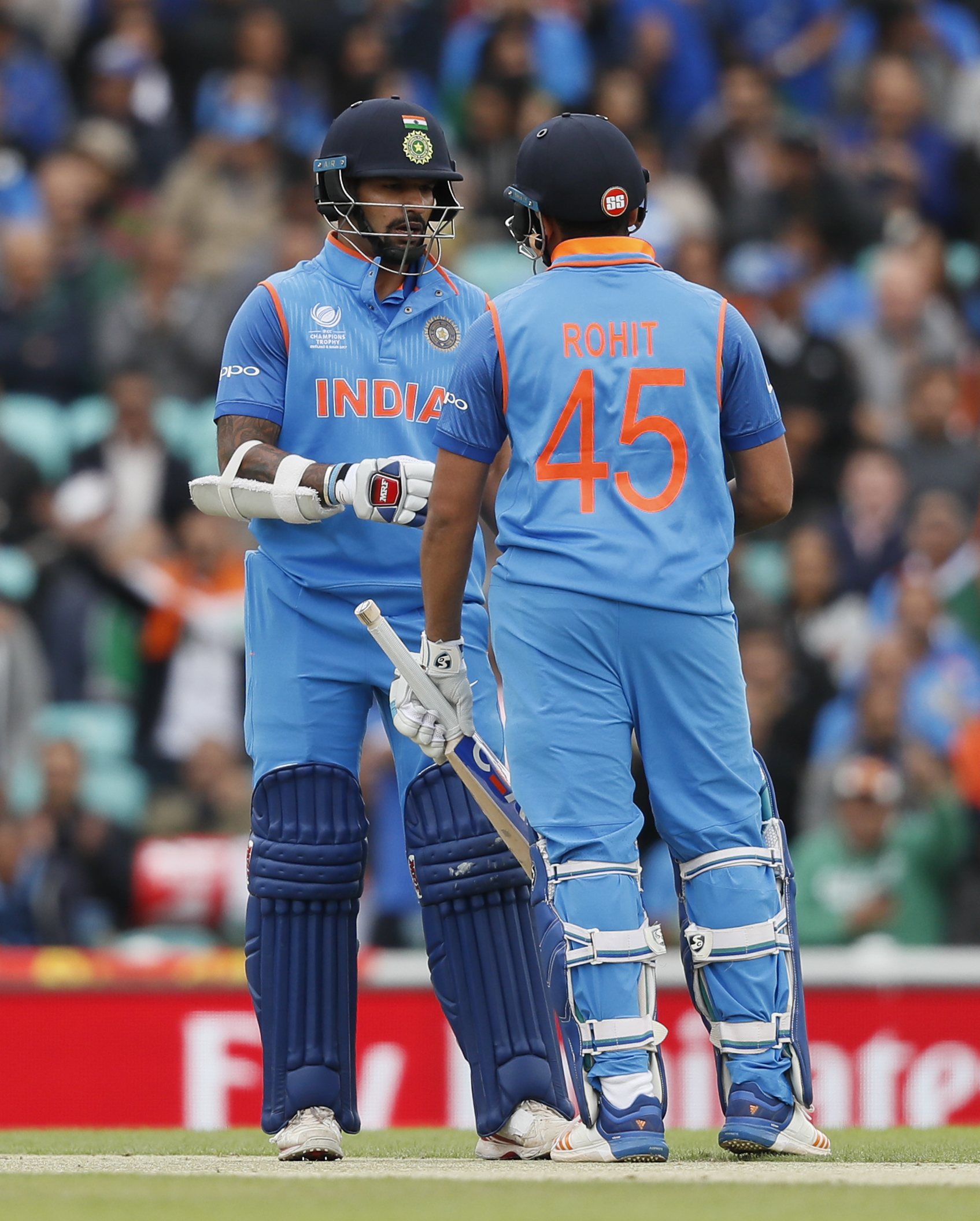 Rohit-Shikhar equal Yuvraj-Dhoni's record