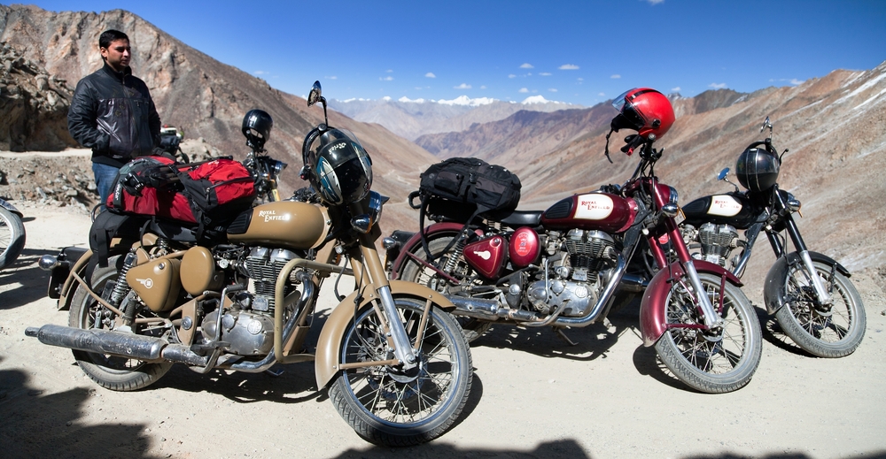 pics: cult Royal Enfield bikes