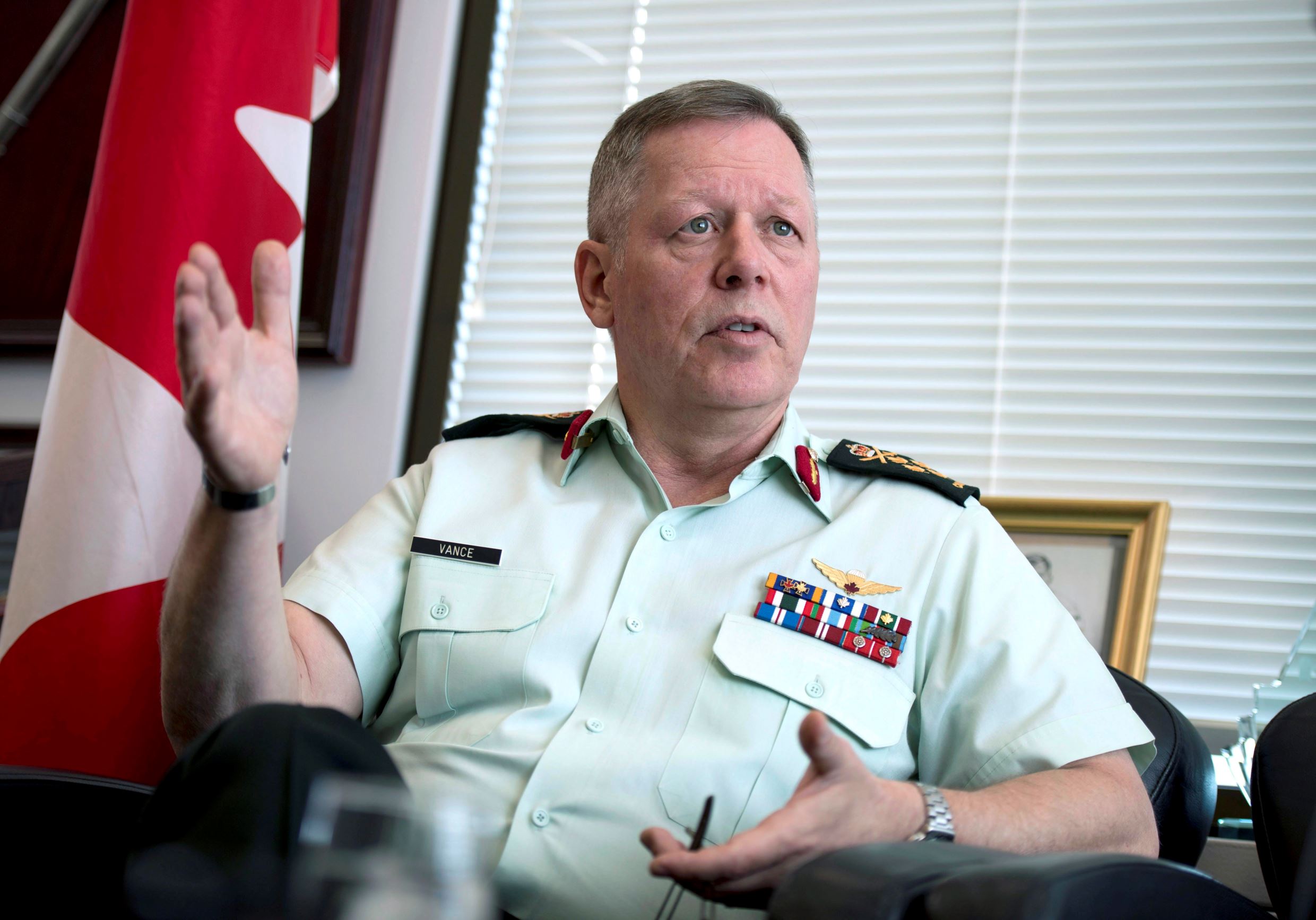 general urges approach injured soldiers