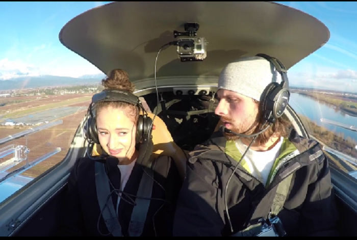 Pilot proposes during 'engine failure'