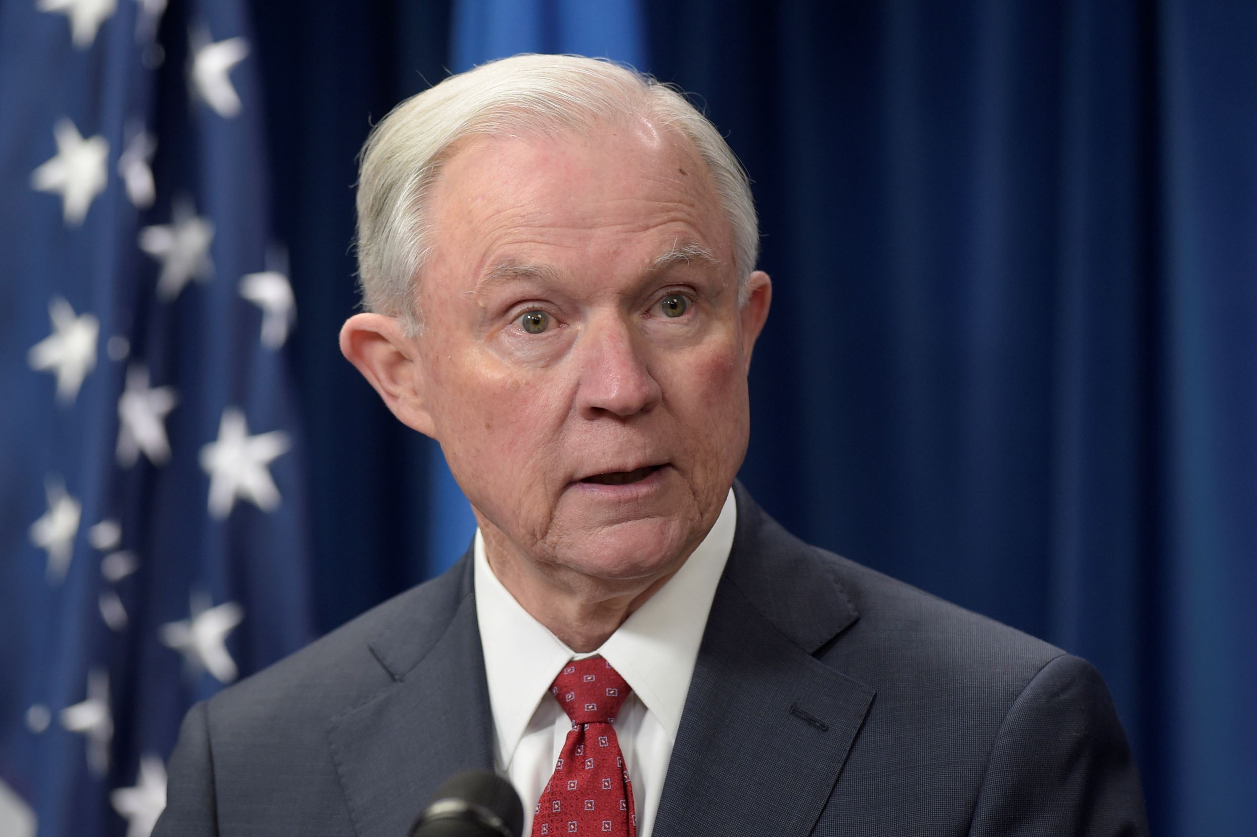 Sessions' testimony Congress Tuesday open