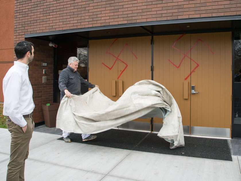 Hate crimes reported police jump