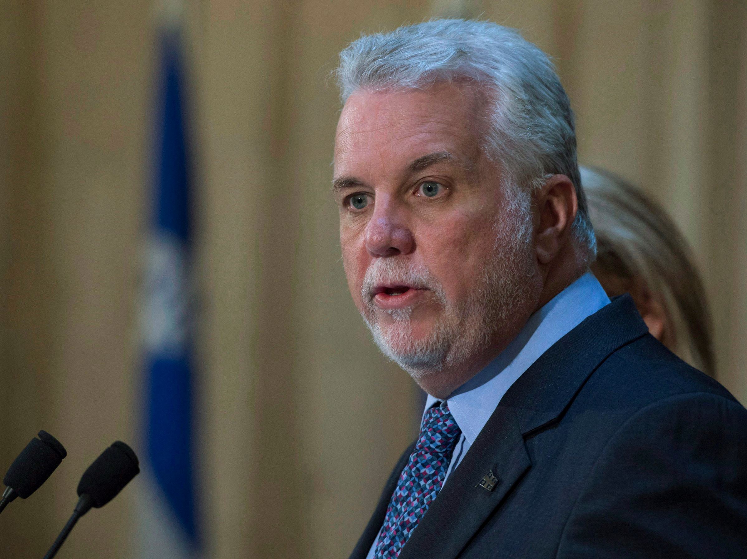Couillard discuss Quebec affirmation