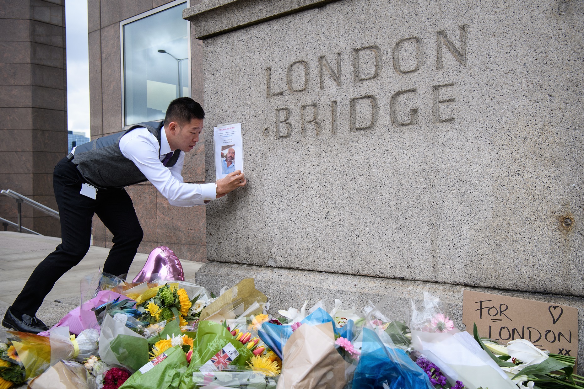 London attacker's sister fired