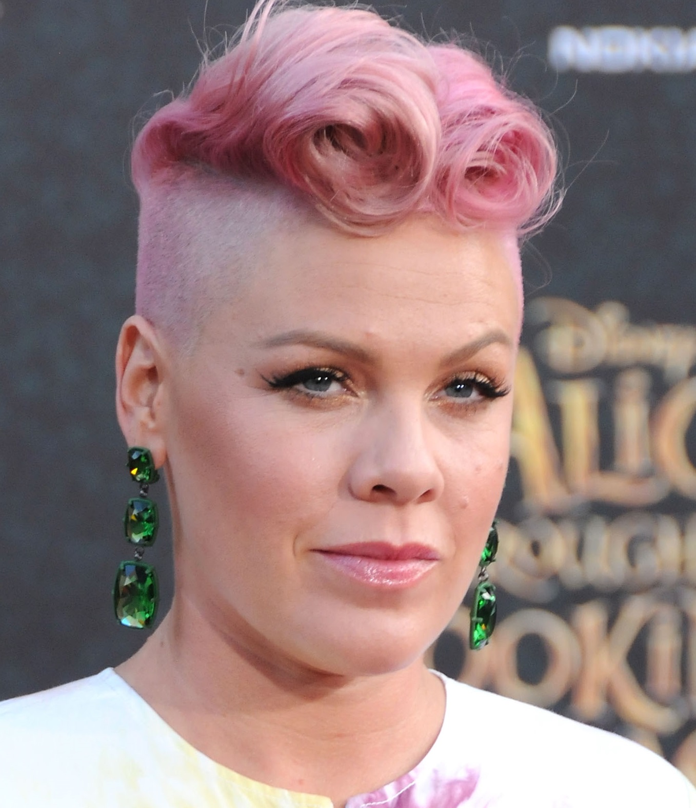 Pink gets stuck elevator with