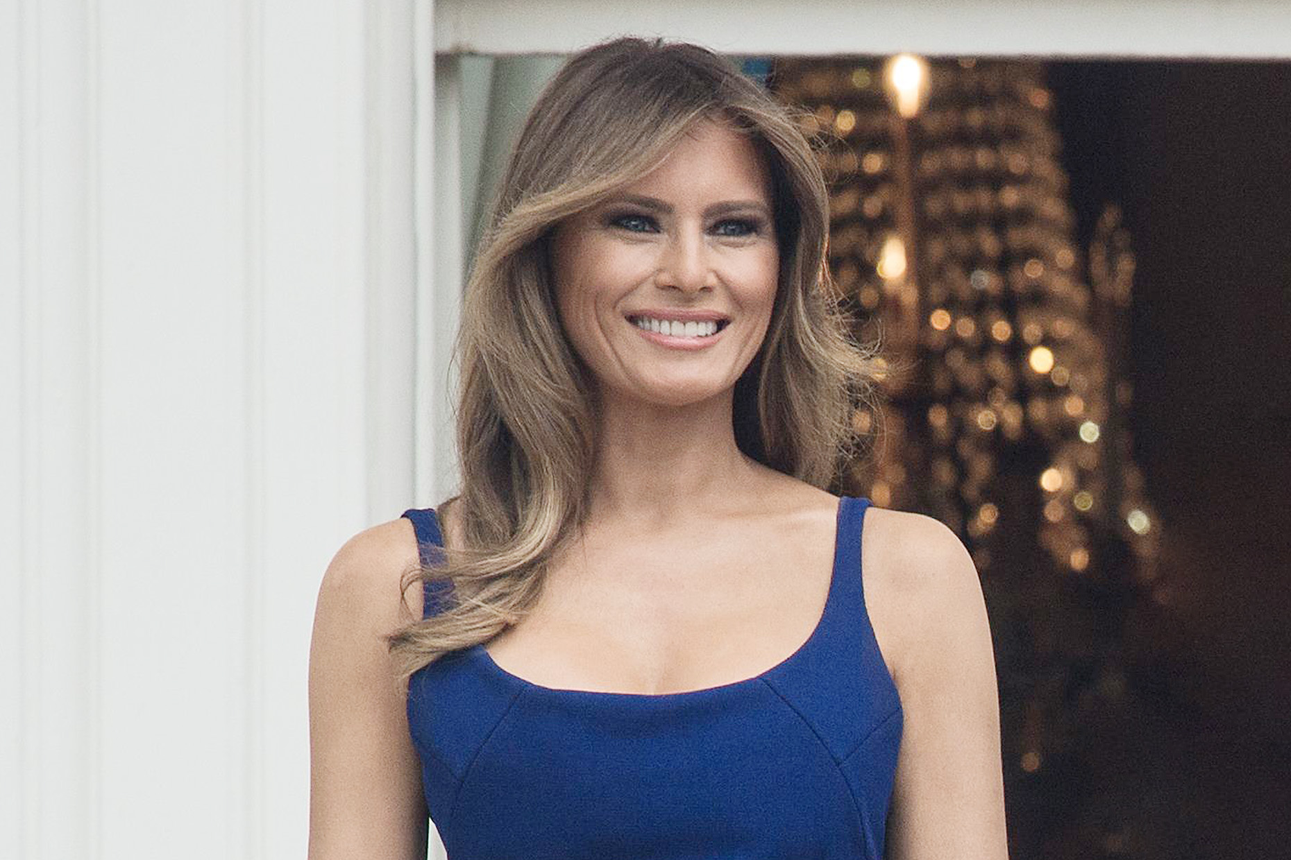 there hidden message behind Melania's