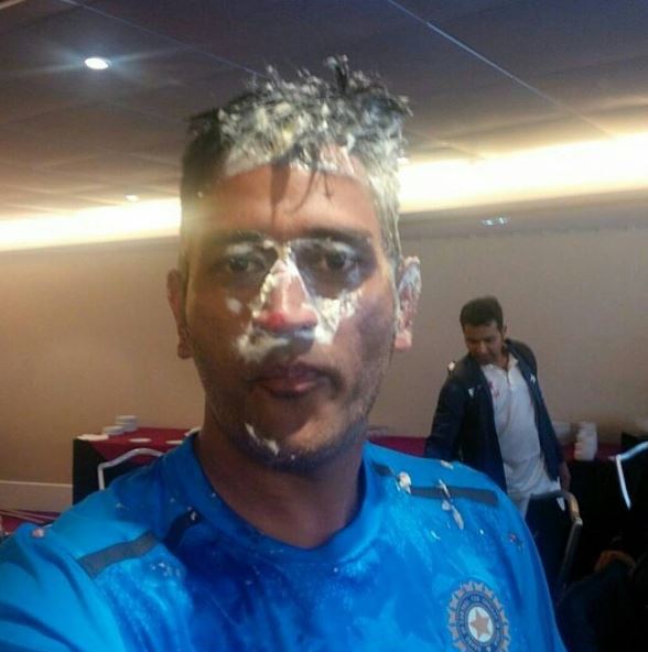 Watch: Dhoni celebrates birthday with