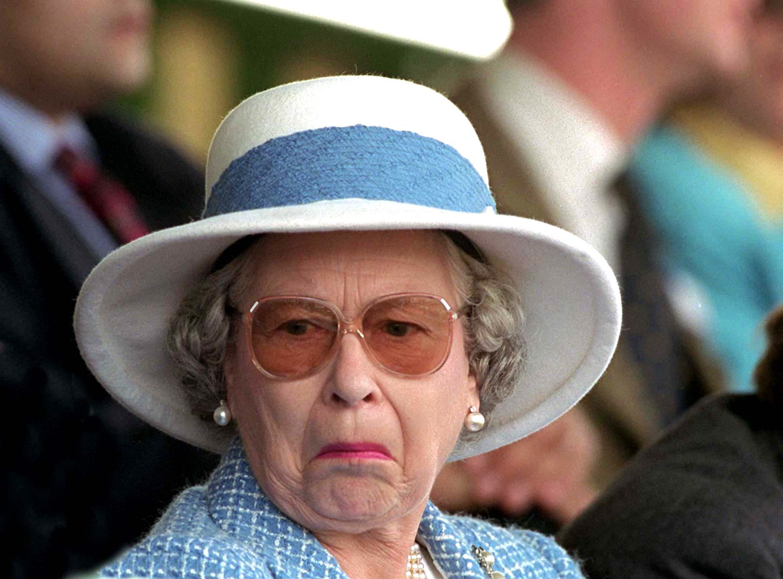 Royals caught awkward moments