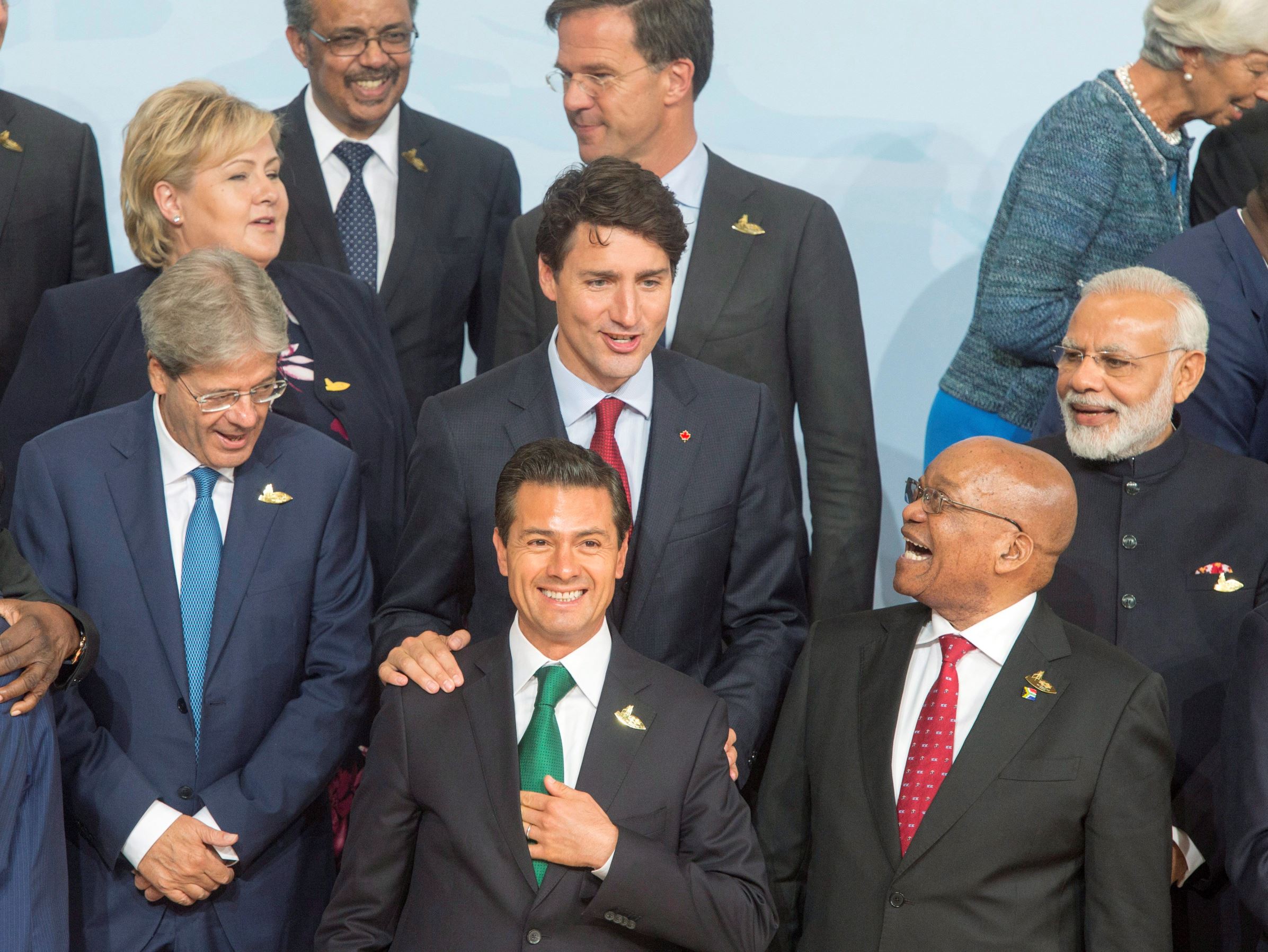 Trudeau meetings Europe