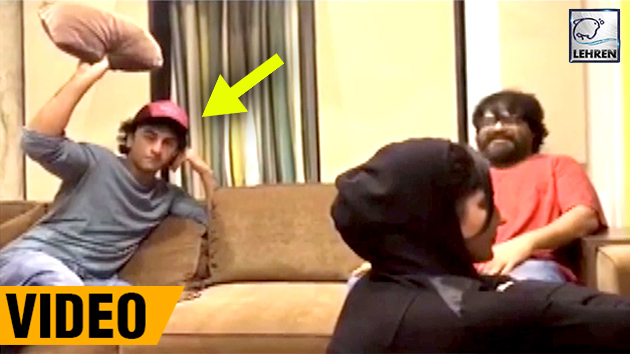 Ranbir Kapoor hits Katrina Kaif