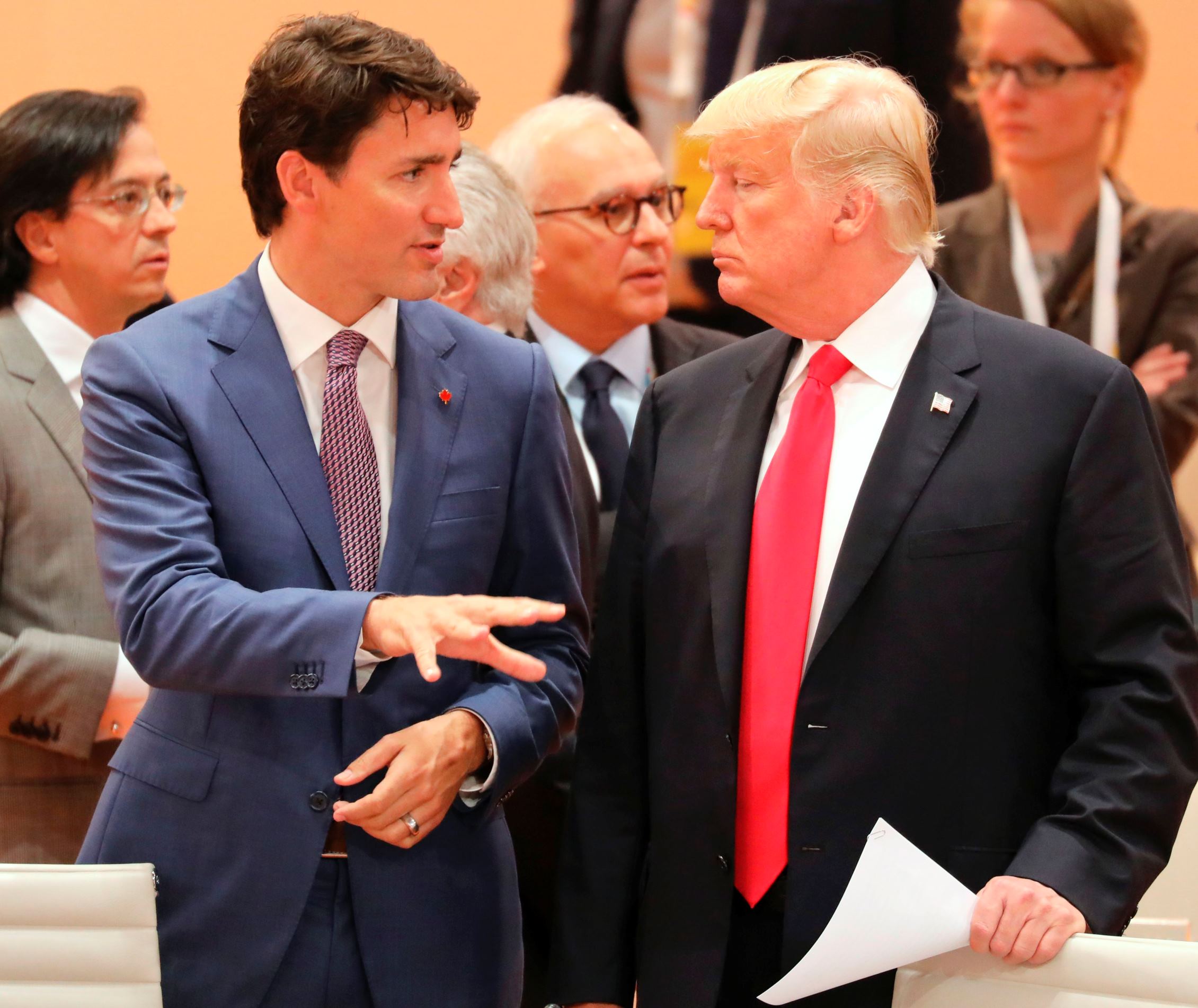 Canada great neighbour, Trudeau "spectacular":
